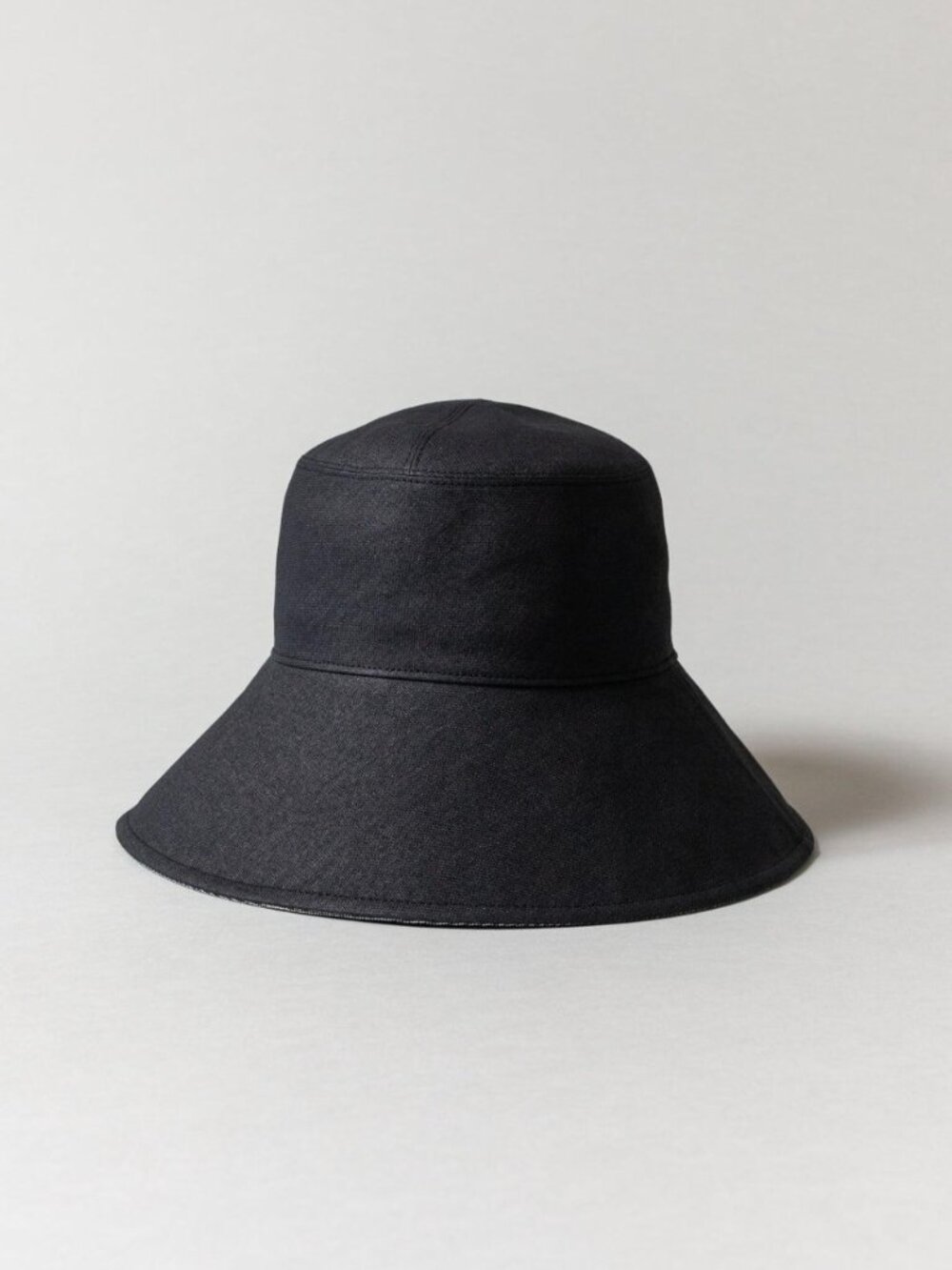 Sasawashi brand Charcoal Linen Sun Hat
